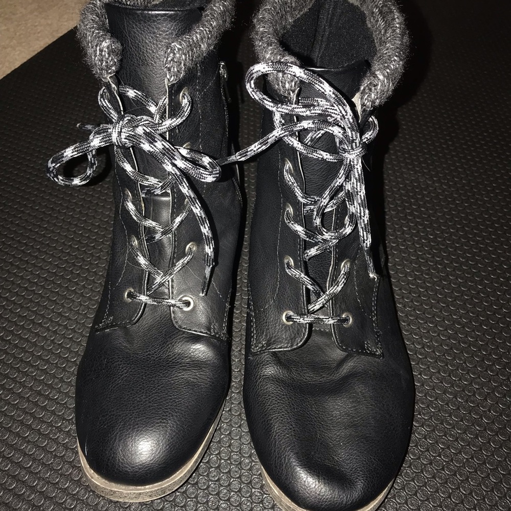 Black Combat Boots